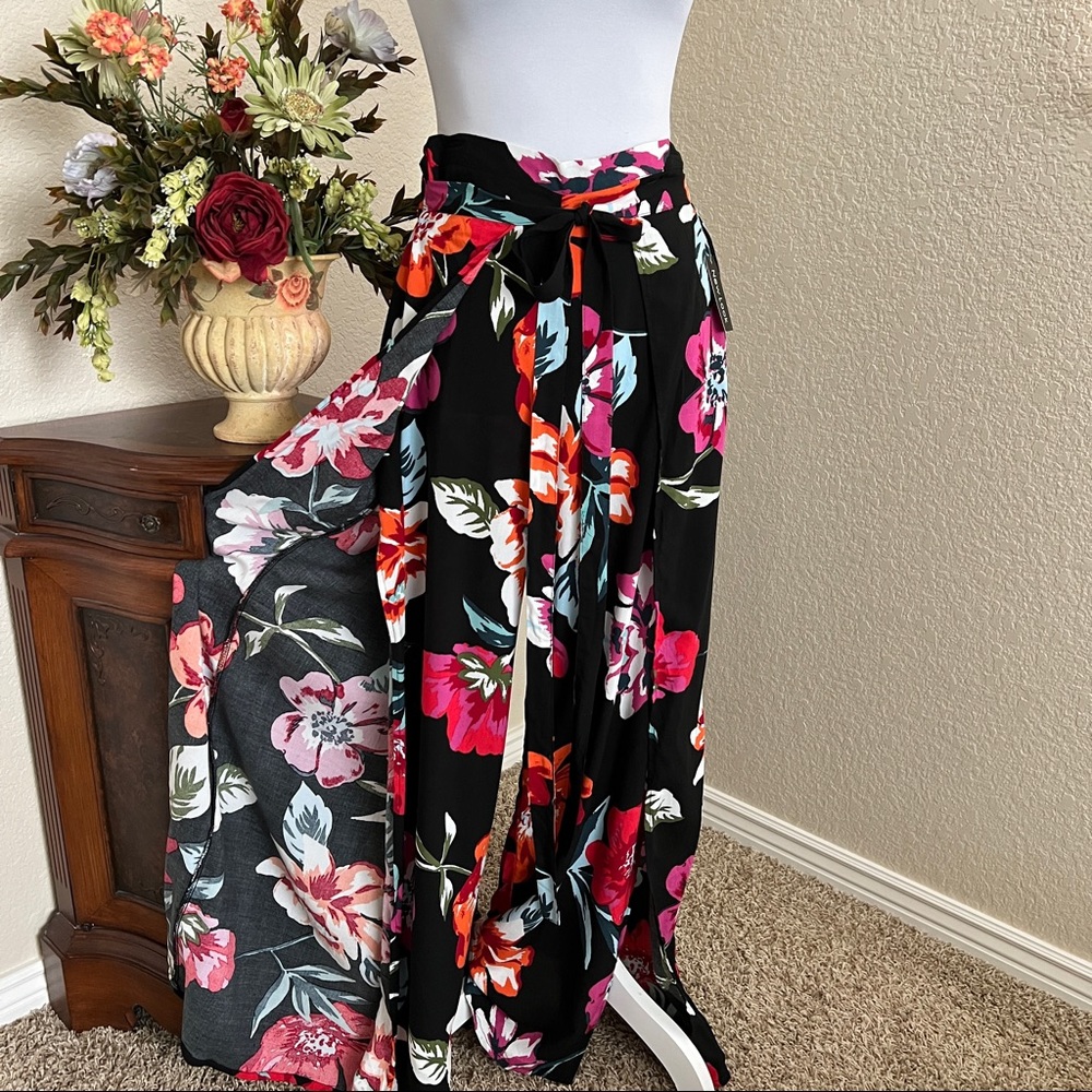 New Look Floral Fly Away Pants or Swimsuit Coverup
